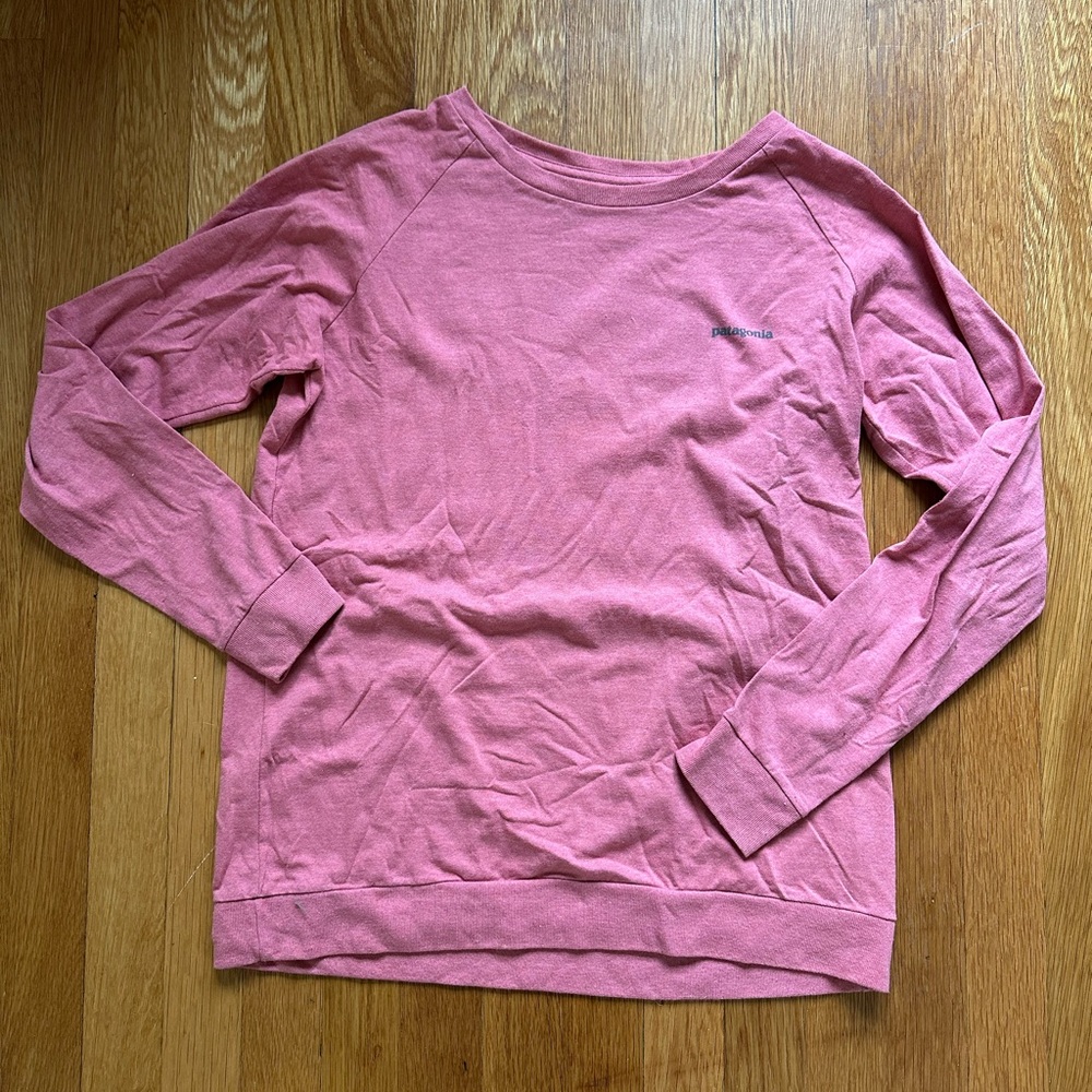 Women's Patagonia Pink Long Sleeve Tee